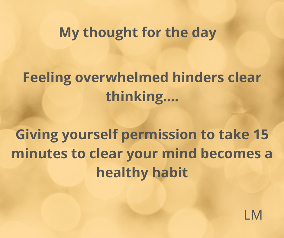 Permission to clear your mind