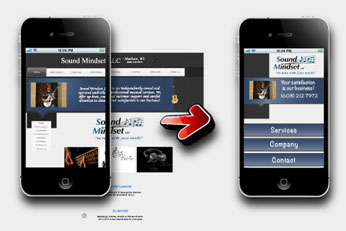 What happens if your website isn't mobile friendly?  MM Website Design - Image by IHConcepts